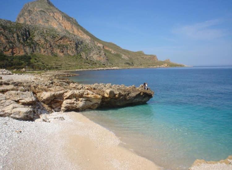 Appartamento I Tramonti Di Cofano 卡斯泰卢佐 外观 照片